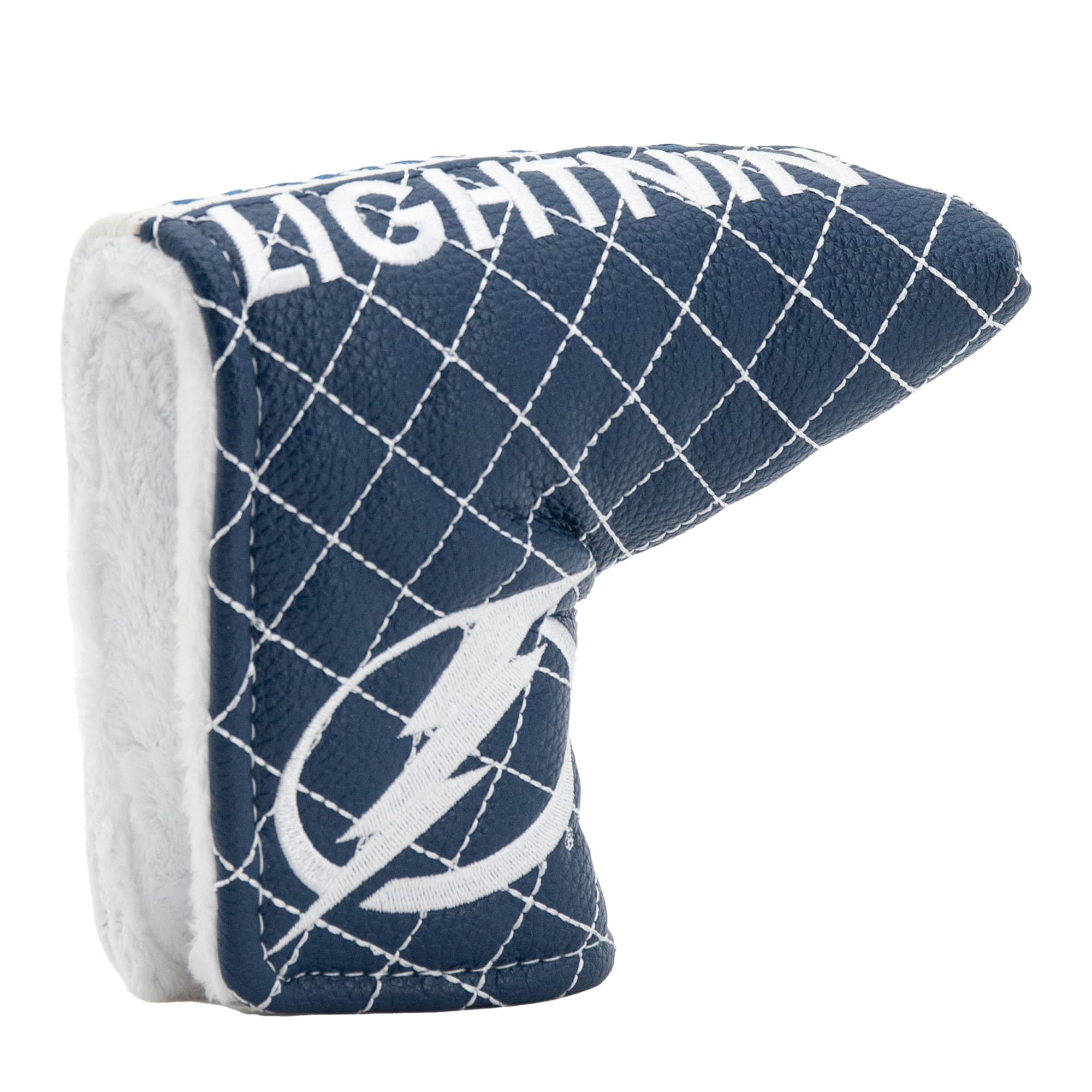 Alt View 2. Team Golf - Tampa Bay Lightning Quilted Blade Putter Cover - Multicolor.