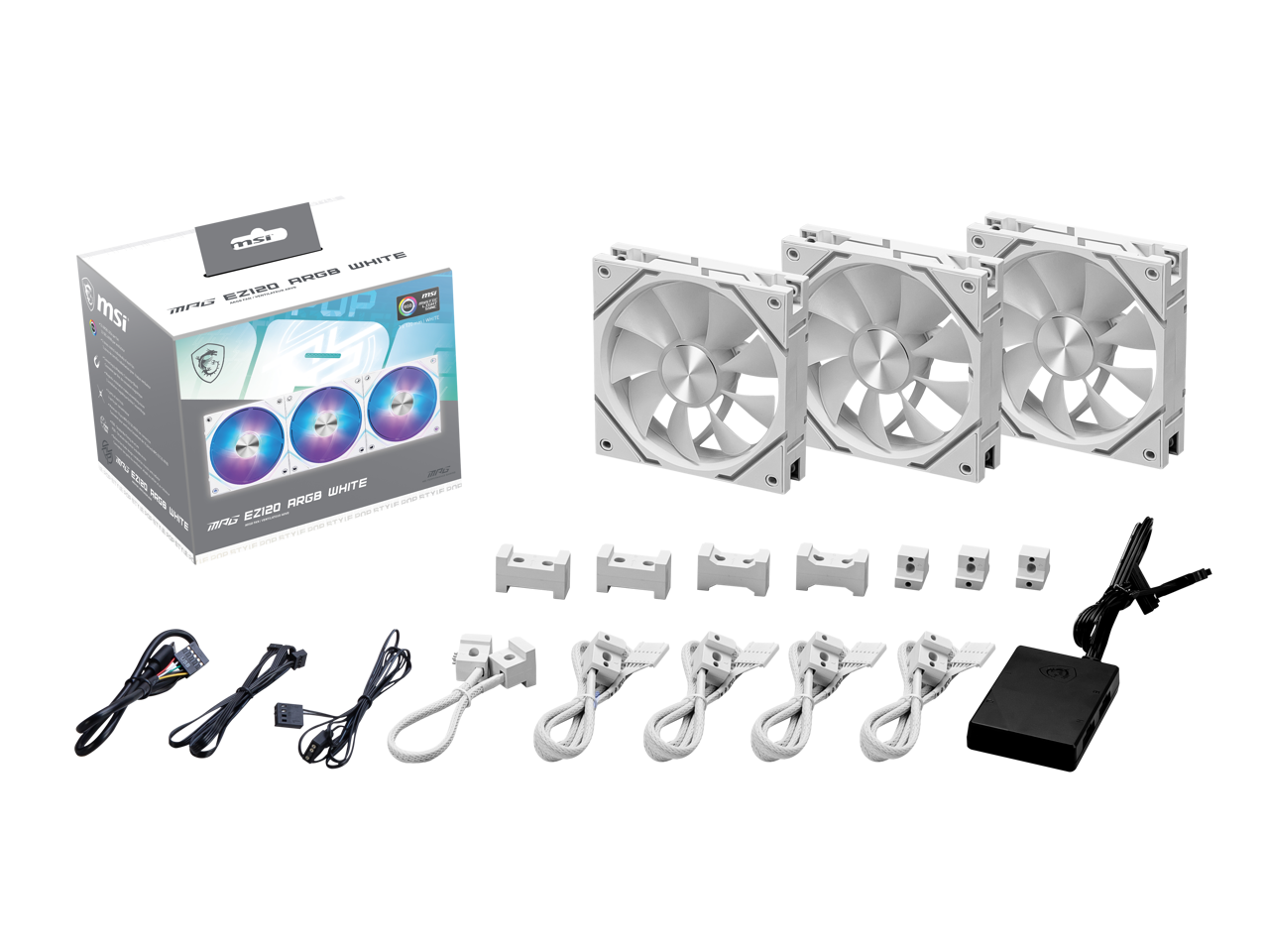 msi  
MPG EZ120 RGB WHITE  
RGB WHITE  
RGB WHITE