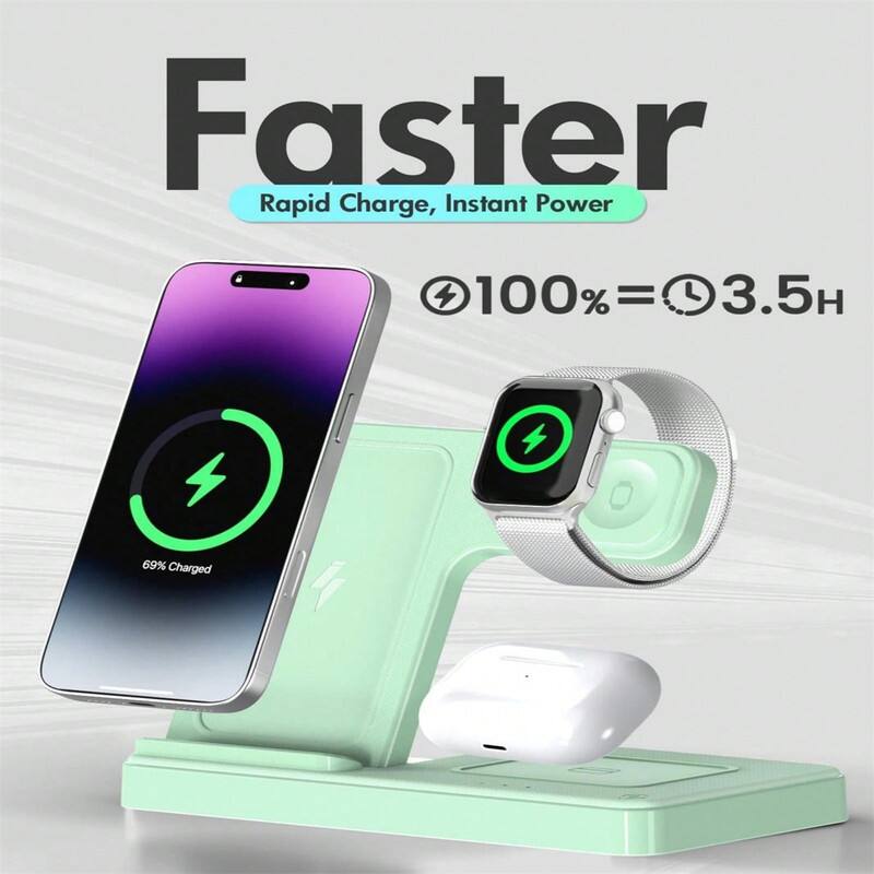 Faster  
Rapid Charge, Instant Power  
100% = 3.5H  
69% Charged