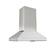 Left. Zephyr - Titan 48 in. 750 CFM Island Mount Range Hood - Stainless Steel.