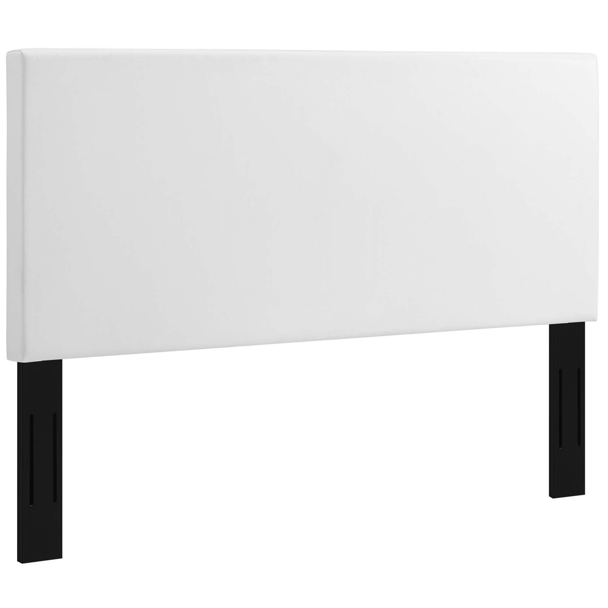Back. Modway - Taylor Upholstered Faux Leather King and California King Headboard by Modway - White.