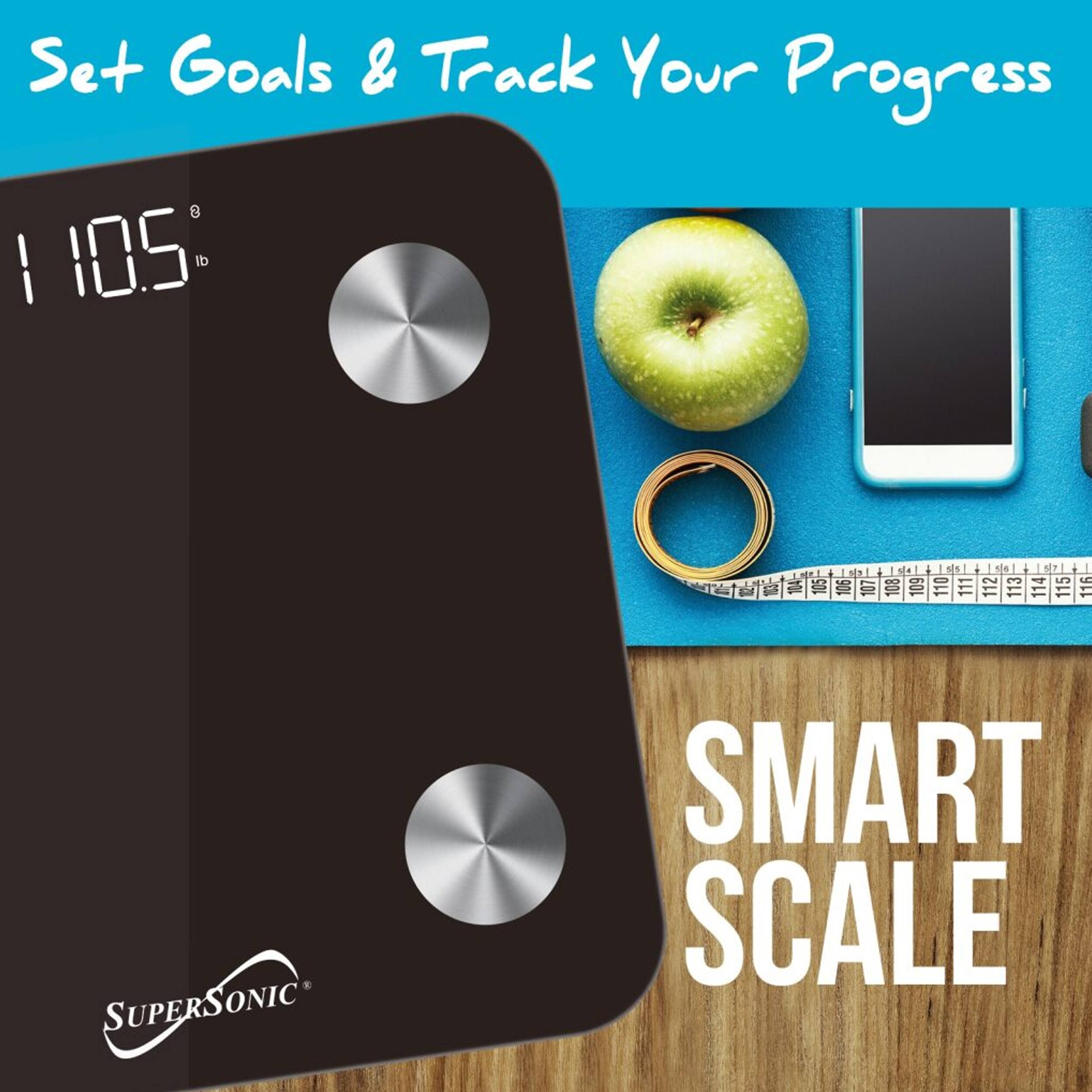 Set Goals & Track Your Progress

1 10.5 lb

SUPERSONIC SMART SCALE