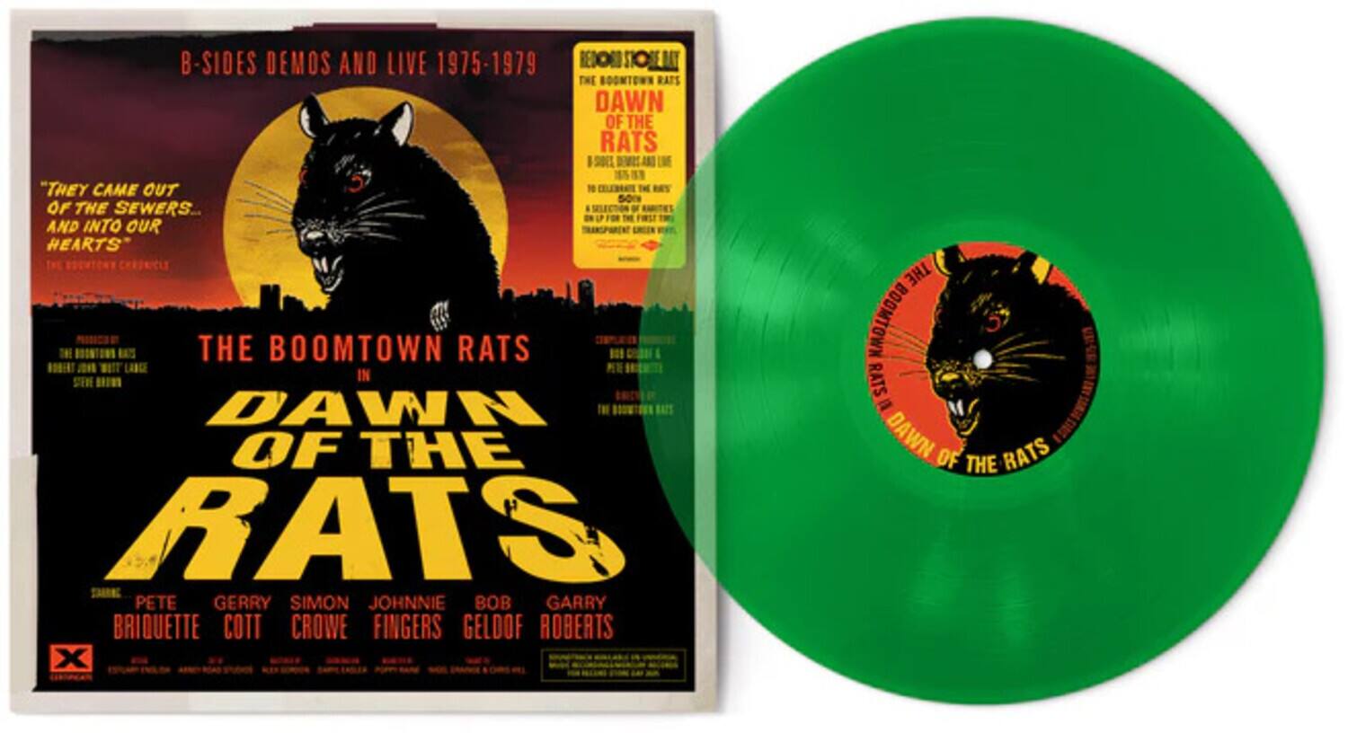 The Boomtown Rats - Dawn Of The Rats - Limited Green Colored Vinyl  - VINYL LP