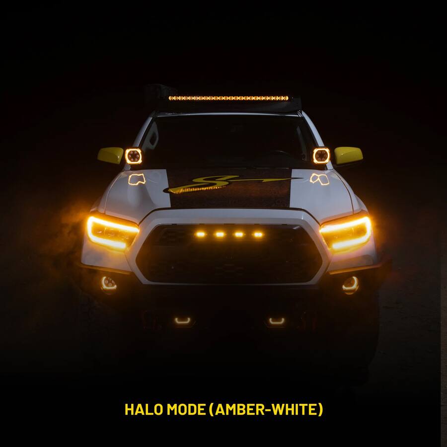Stinger HEXCORE 40” Universal Off Road Curved LED Light Bar, Amber ...