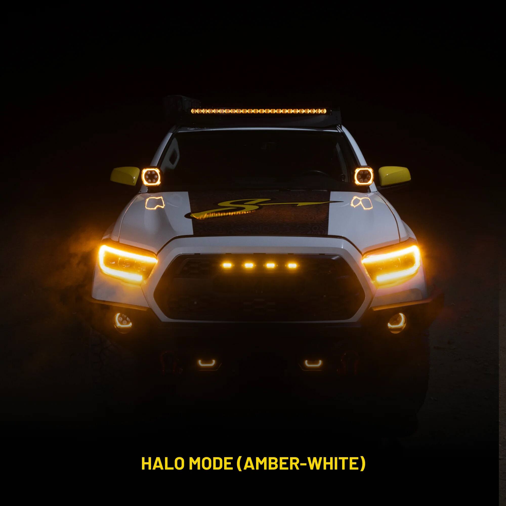 HALO MODE (AMBER-WHITE)