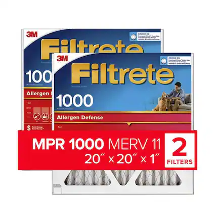 3M REMIND ME S Filtrete 3M REMIND ME Dourtoad Soan a nhing_o 100 Filtrete Allergen Bent 1000 Butter Gond Allergen Defense $ - Energy Best Seve Money MPR 1000 MERV 11 2 20" X 20" X 1" FILTERS