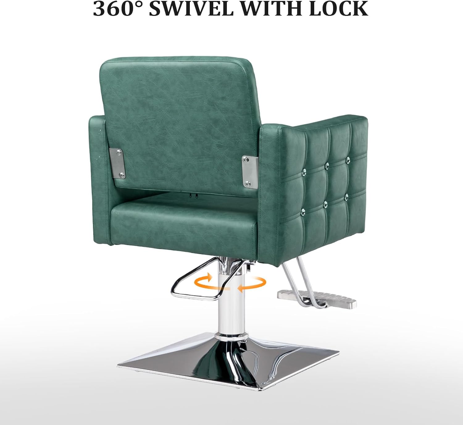 360° SWIVEL WITH LOCK