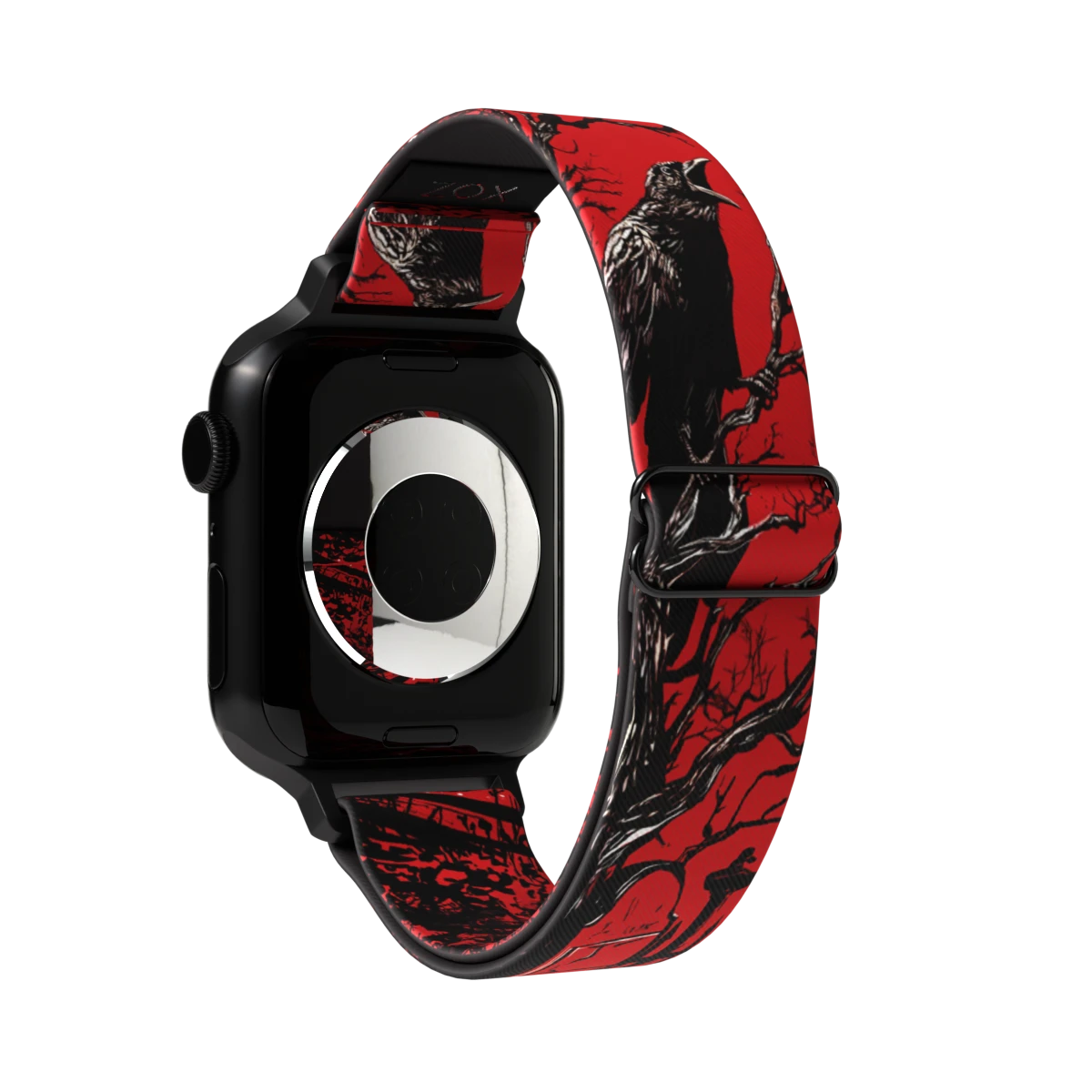 Front. ZOX - Dream Walker NFC Smartwatch Band, 38/40/41mm - Red.