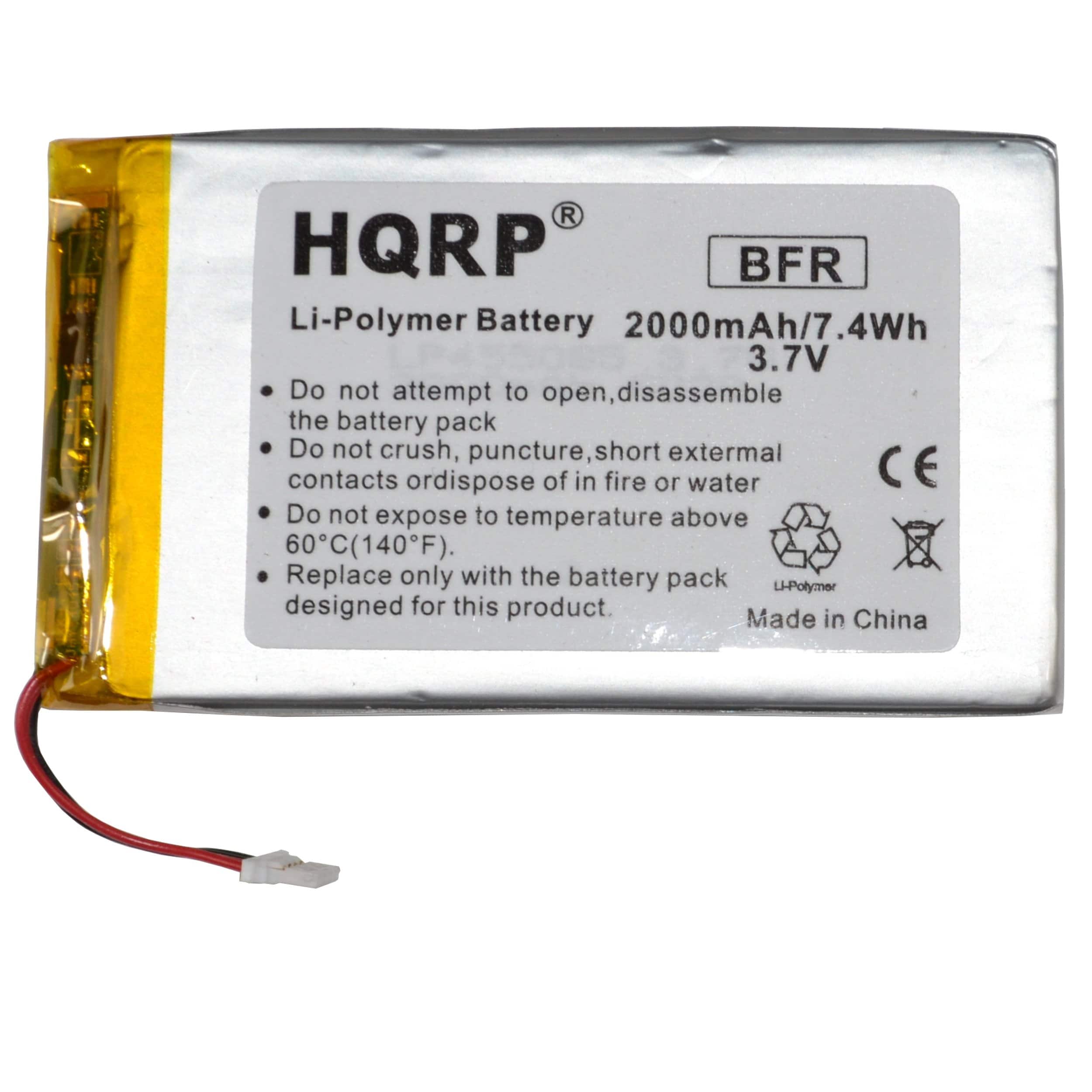 HQRP - Battery for RCA Voyager II 7" Tablet RCT6773W22B RCT6773W22 RCT6873W42 MH49370 Replacement