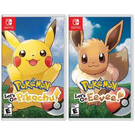 Pokemon Let's Go Pikachu! and Eevee Bundle - Nintendo Switch - Nintendo Switch