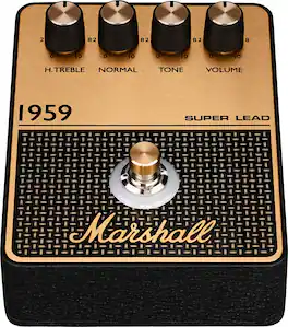 Marshall - 1959 Overdrive/Distortion Pedal - Black/Gold