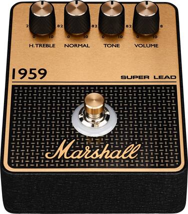 ANO 2 82 82 82 8 o 10 o 10 o 10 0 10 H. TREBLE NORMAL TONE VOLUME 1959 SUPER LEAD Marshall