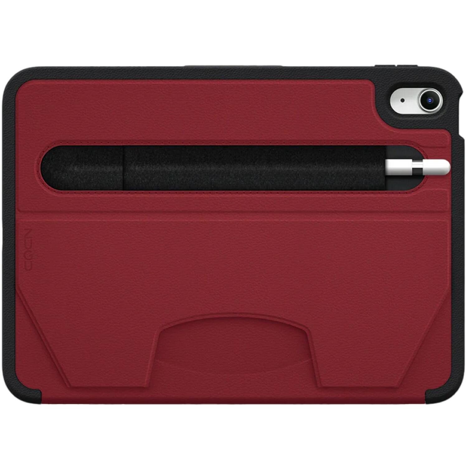 Alt View 3. ZUGU - Slim Protective Case for Apple iPad (A16) (11th Generation, 2025) and iPad 10.9 (10th Generation, 2022) - Red.