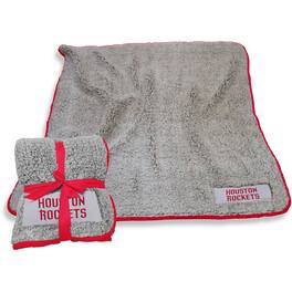 Logo Brands - Houston Rockets 50" x 60" Frosty Fleece Team Blanket - Multicolor