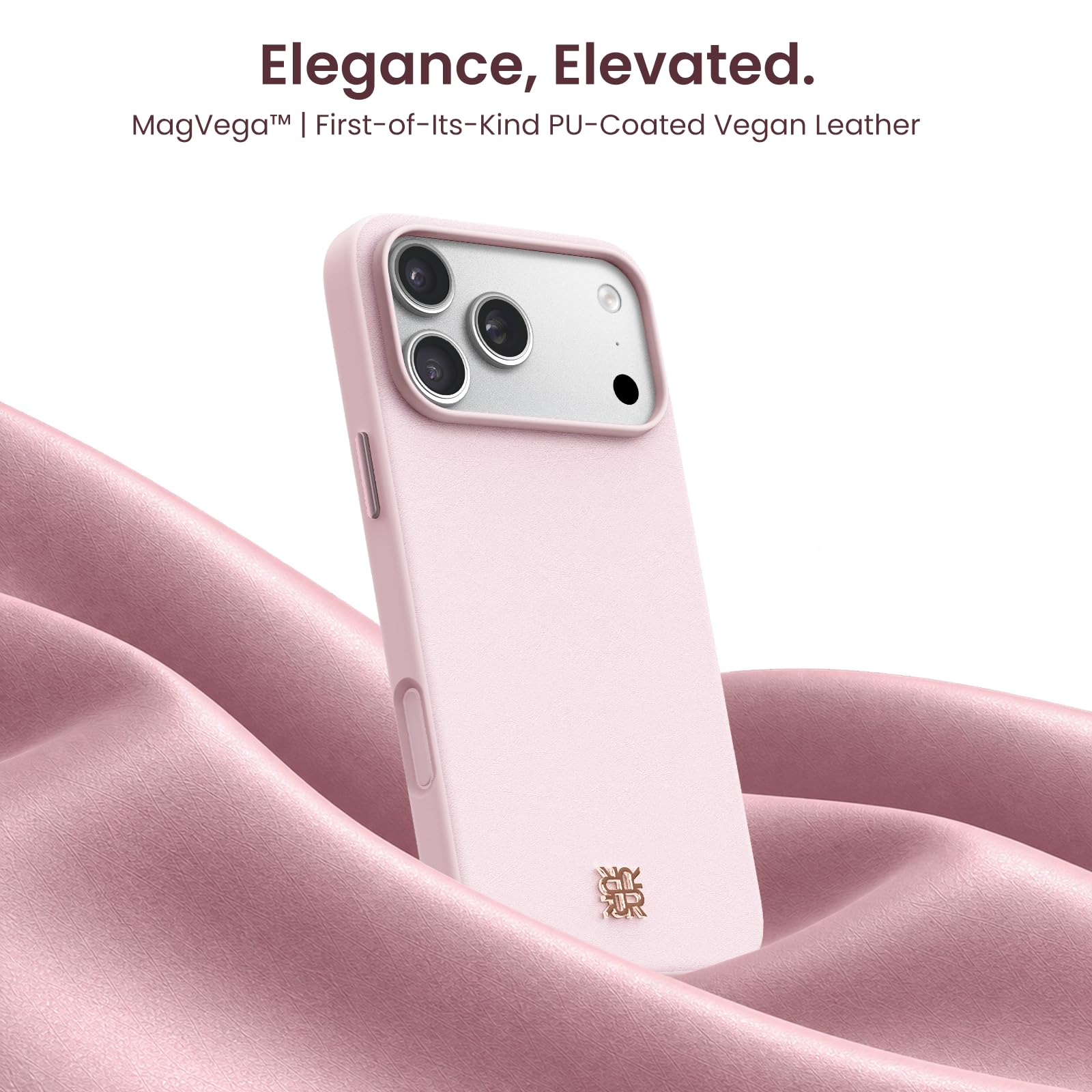 Elegance, Elevated.  
MagVega™ | First-of-Its-Kind PU-Coated Vegan Leather