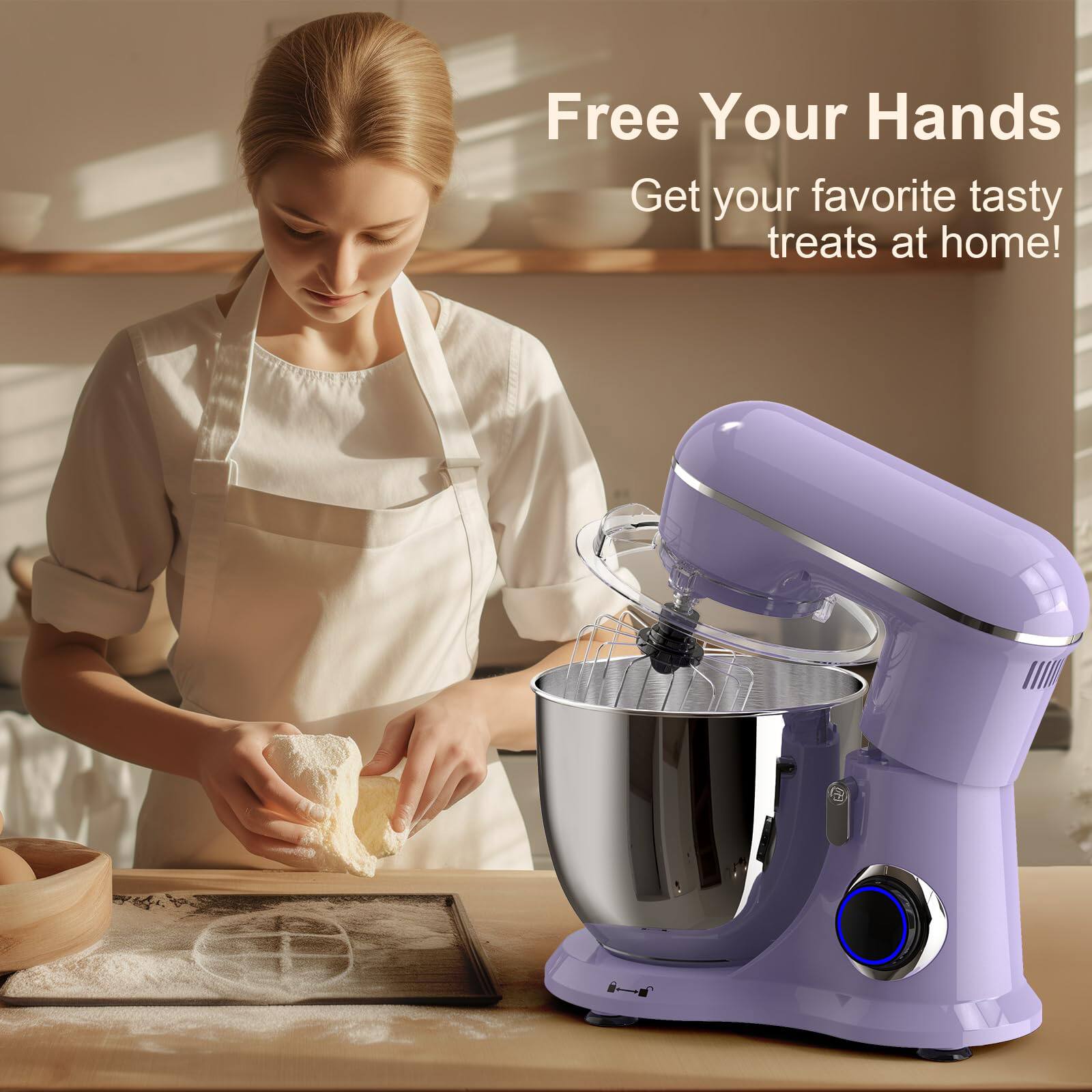 Free Your Hands  
Get your favorite tasty treats at home!