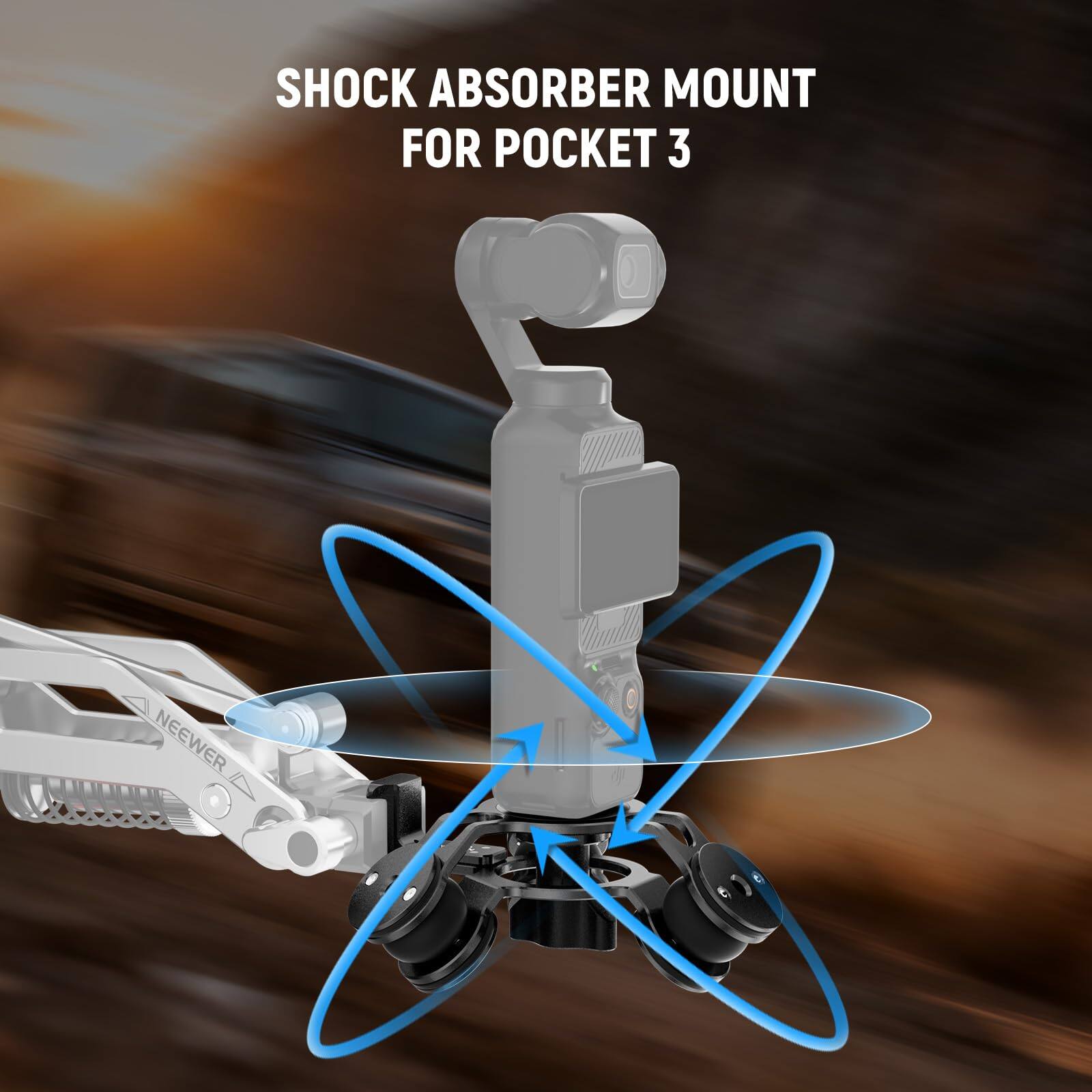 SHOCK ABSORBER MOUNT FOR POCKET 3 NEENER