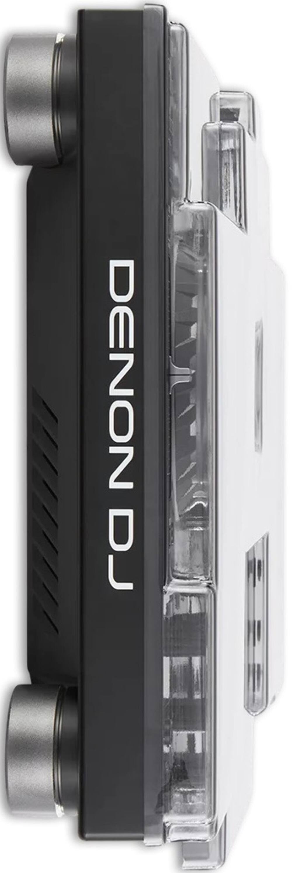 Angle. Decksaver - Decksaver Denon Prime4 Cover.