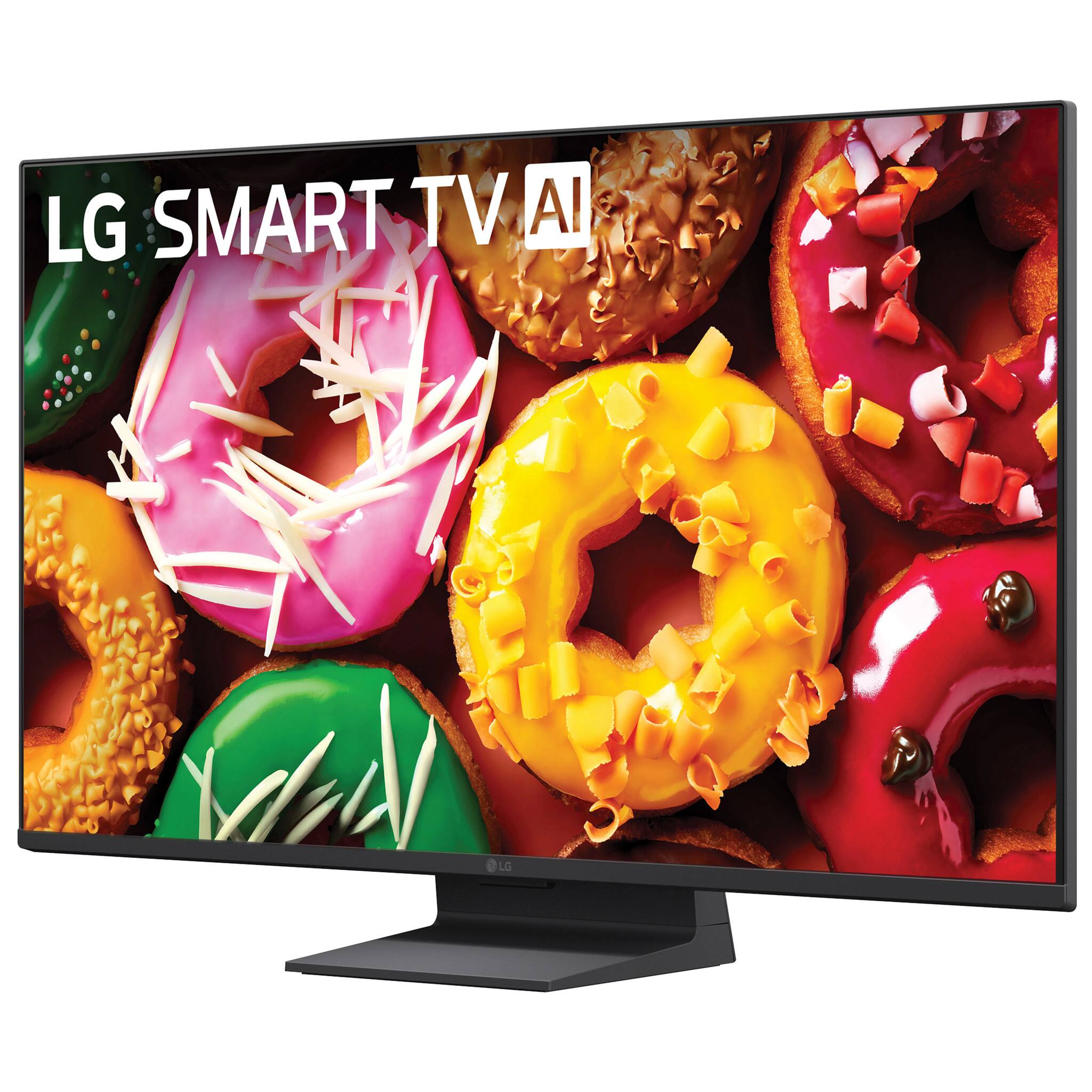 Left. LG - 27" Class LB70 Series Full HD Smart webOS TV (2026).