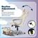 Recline Adjustment - Lift the lever on the left side of the chair to unlock the recline mechanism & twist the knob to adjust the tilt tension.