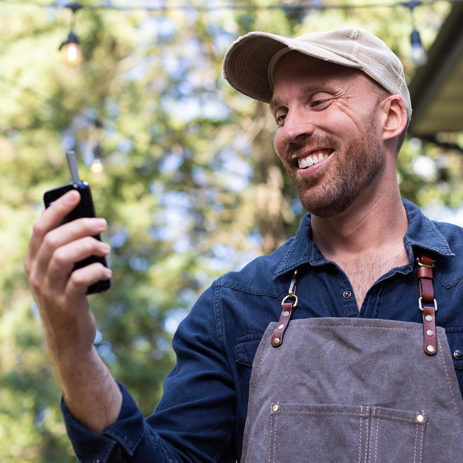 Alt View 3. Maverick - Extended Range Professional Wireless Thermometer, Dual Probe - Black.