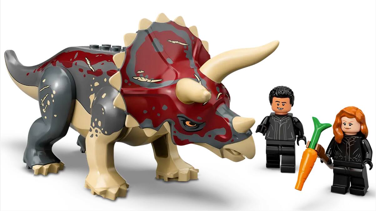 Back. LEGO - LEGO 76950 Triceratops Pickup Truck Ambush.