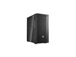 SilverStone - FARA R1 V2 Stylish and distinct tempered glass mid tower ATX chassis - Silver