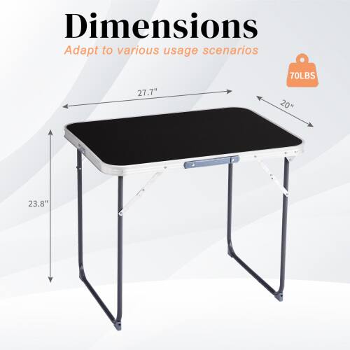 Dimensions Adapt to various usage scenarios  
70LBS  
27.7"  
20"  
23.8"