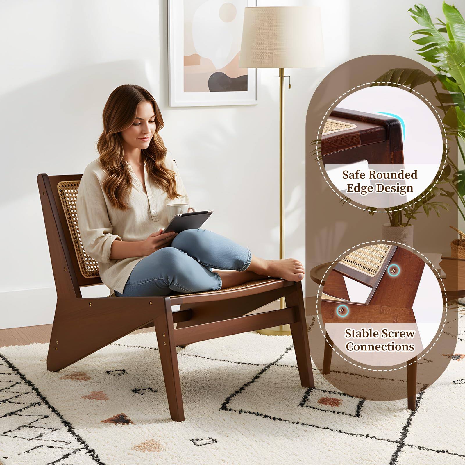 Safe Rounded Edge Design  
Stable Screw Connections