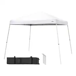 Caravan Canopy - V Series 12 by 12 Foot Outdoor Shade Instant Canopy Kit - White