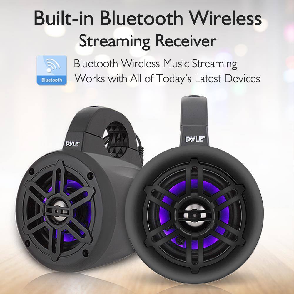 Built-in Bluetooth Wireless Streaming Receiver

Bluetooth Wireless Music Streaming
Works with All of Today's Latest Devices