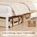 12" Robot Vacuum Friendly Extra Storage Space Underneath
Perfect for boxes, bins, and seasonal items
