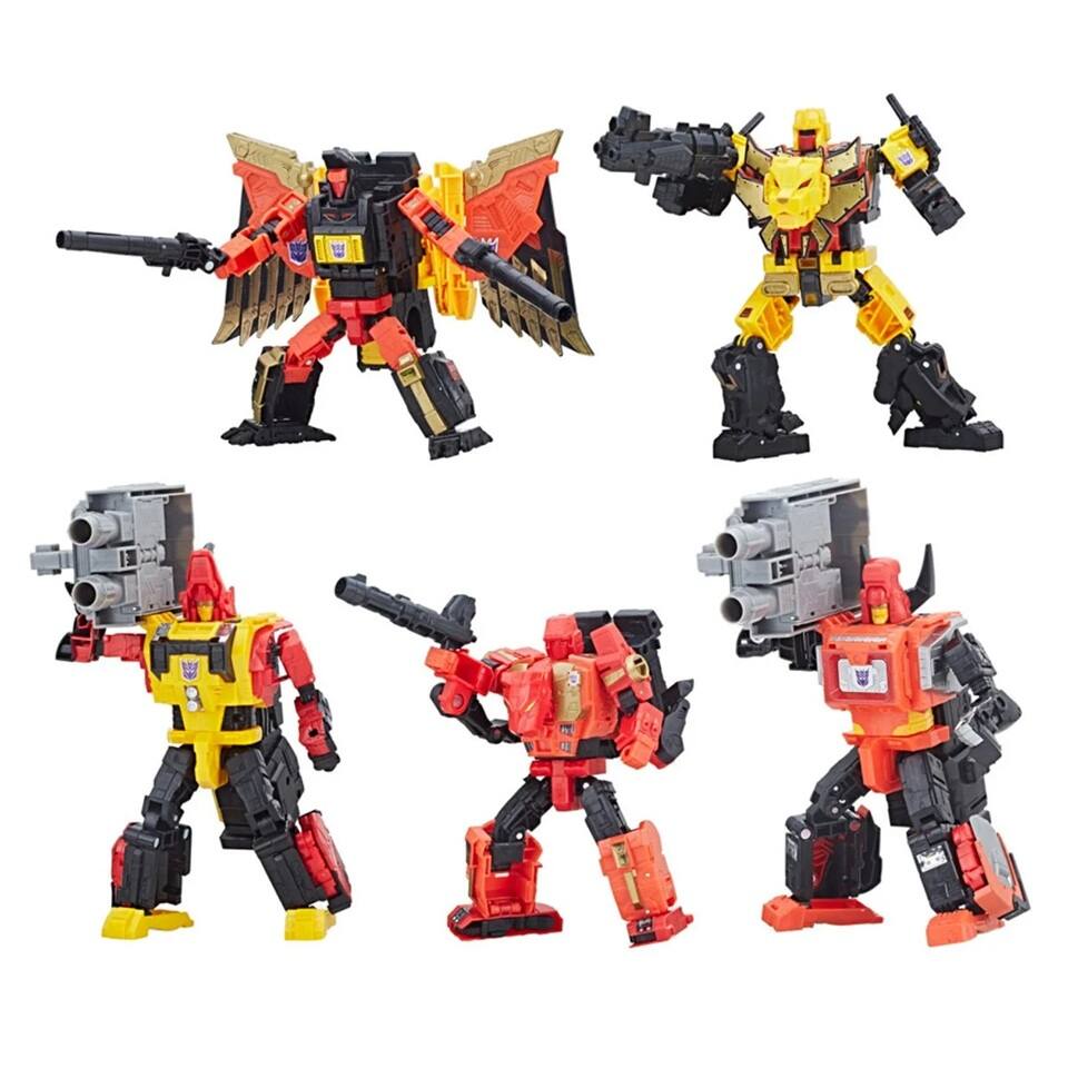 Alt View 4. Transformers - Predaking Combiner Team Set Titan Class | Transformers Generations Power of the Primes - Multicolor.
