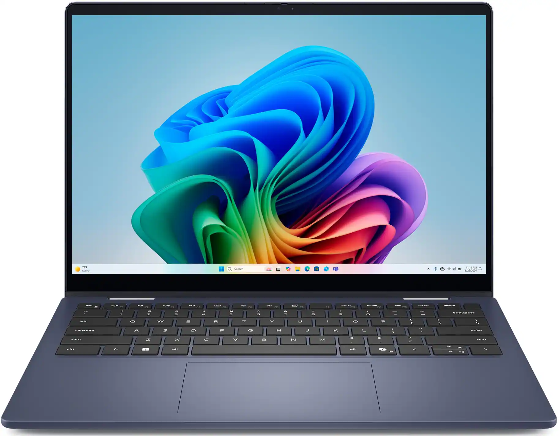 Dell - Plus - Copilot+ PC - 14" 2K 2-in-1 Touchscreen Laptop - AMD Ryzen AI 7 350 2025 - 16GB Memory - 1TB Storage - Midnight Blue