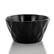 Alt View 3. Elama - Elama Retro Chic 16-Piece Glazed Dinnerware Set in Black - Black.