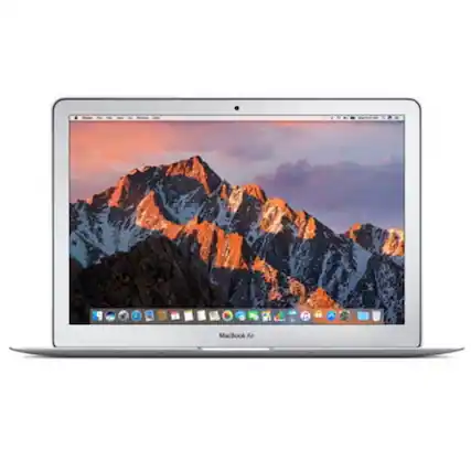 Front. Apple - Apple MacBook Air "Core i5" 1.6 11" (Early 2015) 4GB - 128GB - Silver.