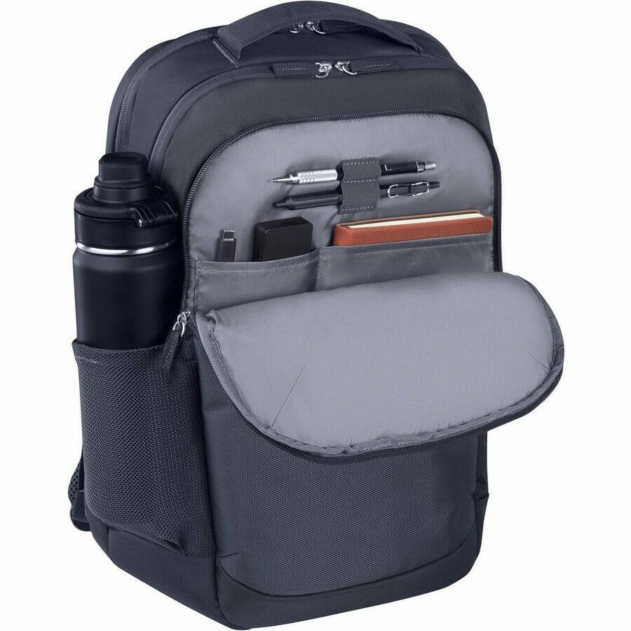 Alt View 5. HP - HP Everyday Carrying Case (Backpack) for 16" Notebook - Odyssey Gray - Bump Resistant, Scratch Resistant, Water - Odyssey Gray.