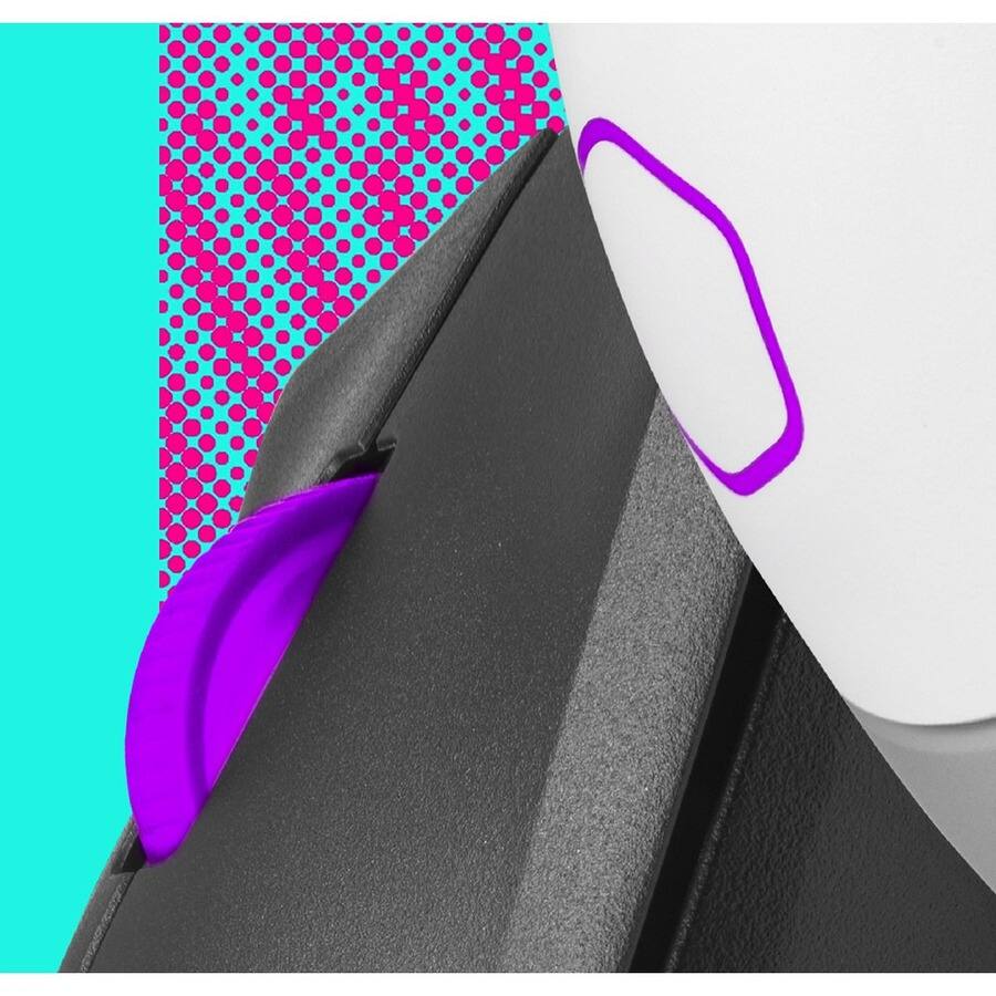 Alt View 2. Cooler Master - Cooler Master MM310 Gaming Mouse Black - 12000 dpi - USB Type A - 6 Button(s) - RGB Scroll Wheel - Ambidextrous Design - Black.