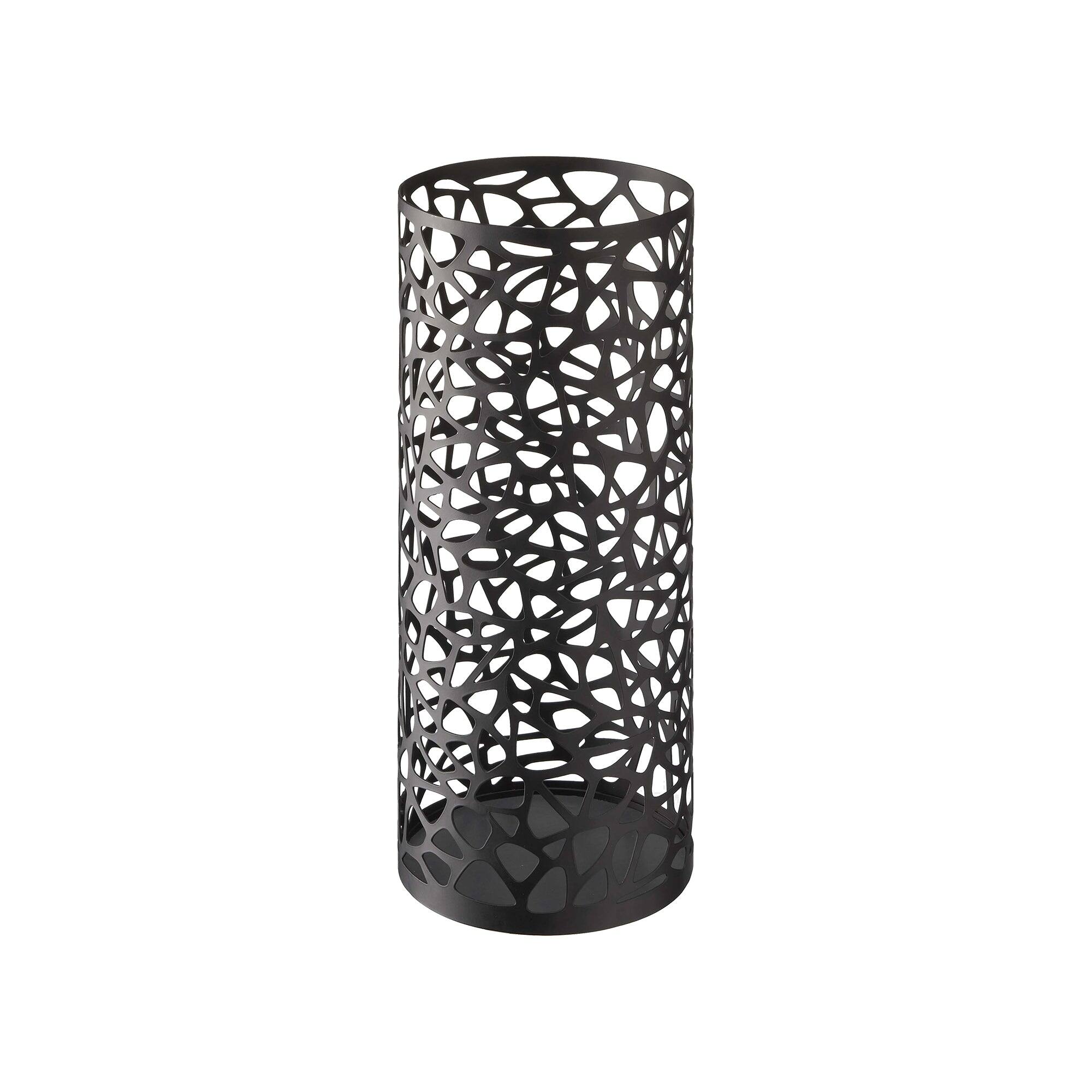 Alt View 2. Yamazaki Home - Umbrella Stand - Round - Steel - Black.