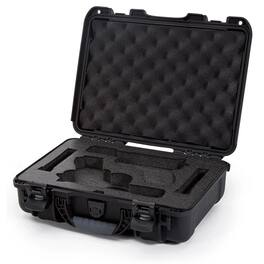 NANUK - 910 2Up Pistol Case, Holds 2x Glock Pistols 2x Magazines - Black