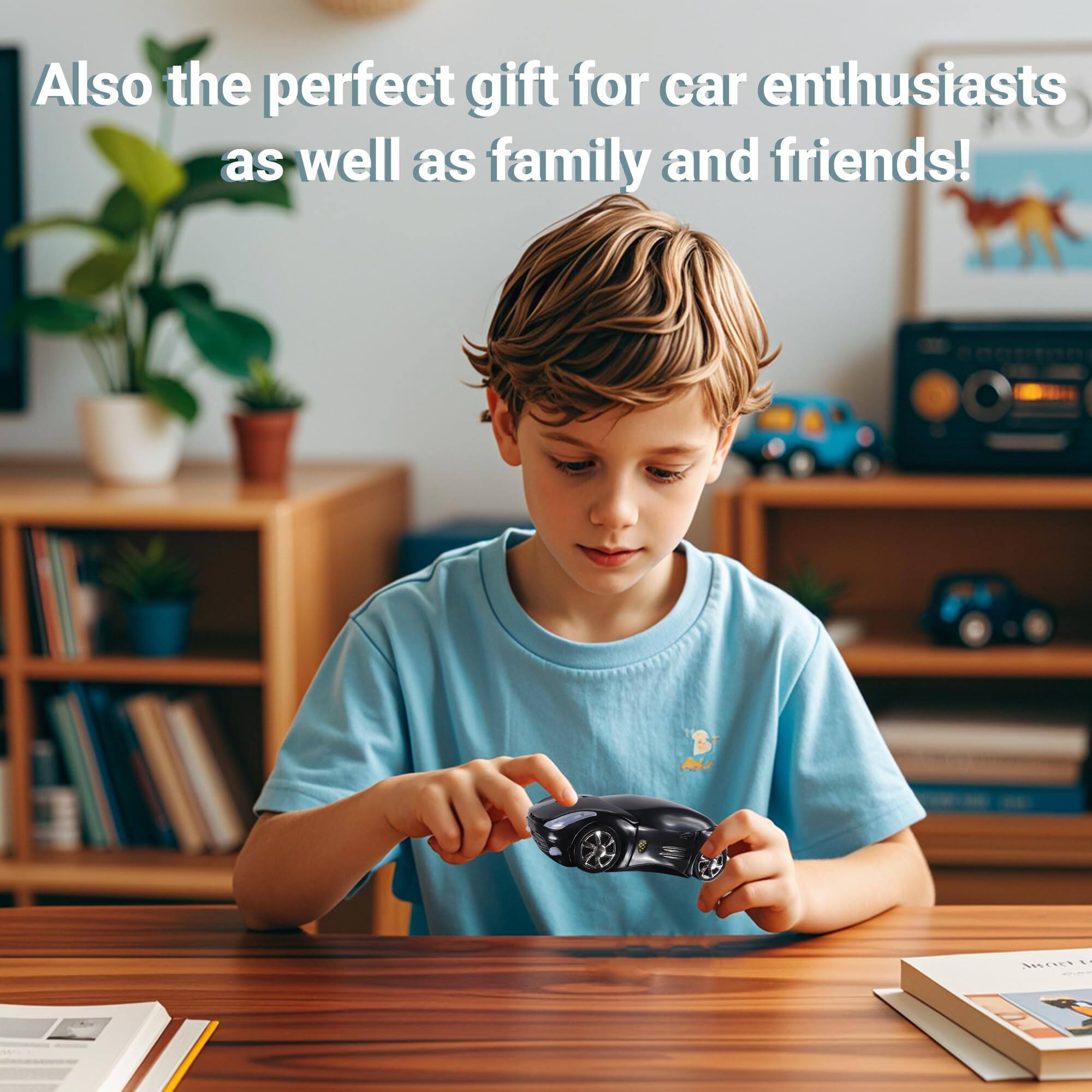 Also the perfect gift for car enthusiasts as well as family and friends!