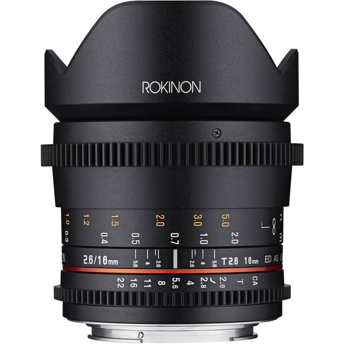 ROKINON

1.0 0.3
1.2 1.5 0.4 2.6/16mm 22
0.5 5.6 16
4 11
2.0 2.6 8
0.7 5.6
3.0 1.0 2.6 4 4 2.8
5.0 2.0 3 8.5T 16mm ED AS 5.6 2.6 T CA