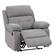Alt View 12. CorLiving - Oren Manual Recliner - Light Grey.