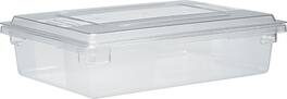RubberMaid - Food Storage Container, 8-1/2 Gallon, 6" High - Clear