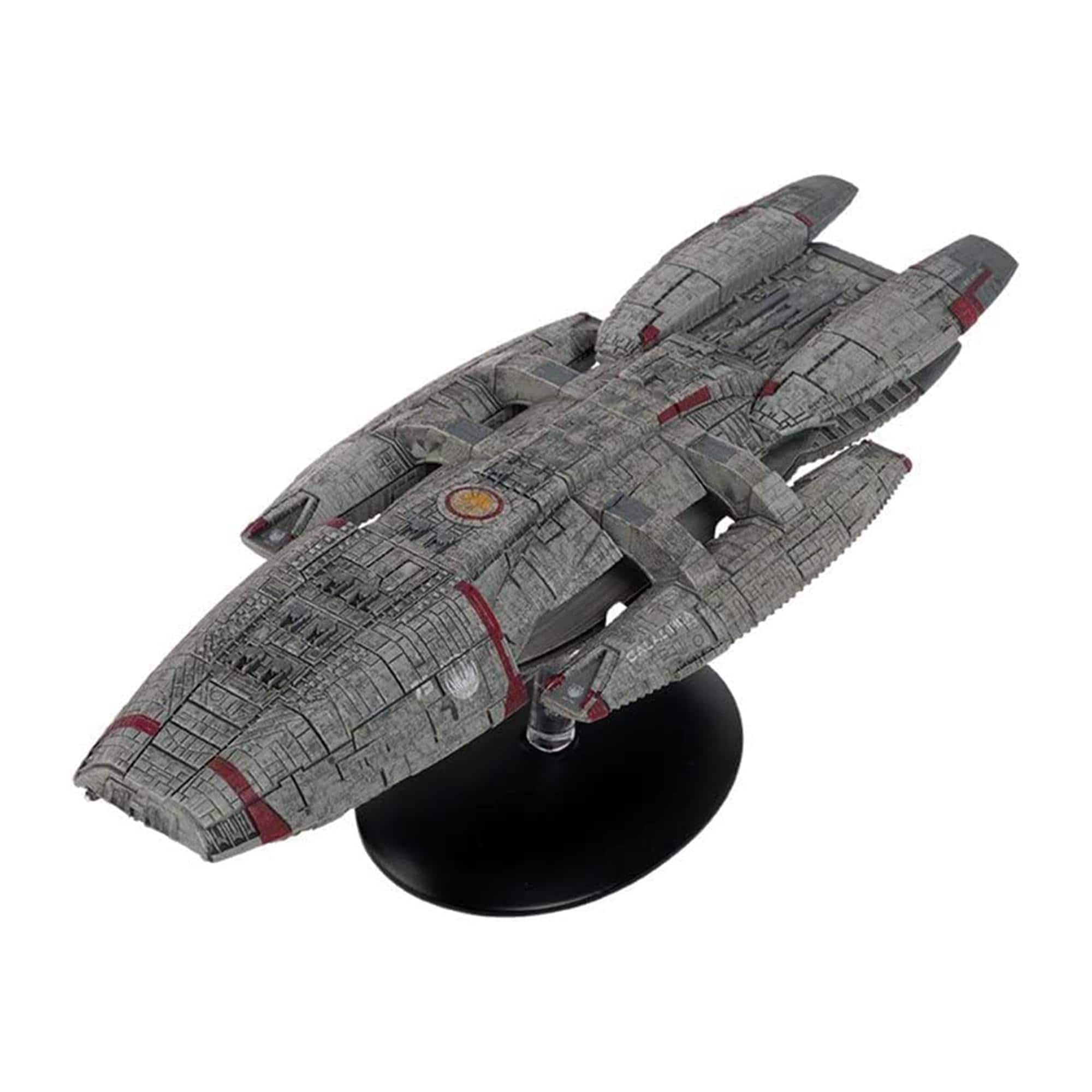 Eaglemoss - Battlestar Galactica Ship Replica | Galactica (Blood and Chrome) - Gray