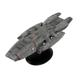Eaglemoss - Battlestar Galactica Ship Replica | Galactica (Blood and Chrome) - Gray