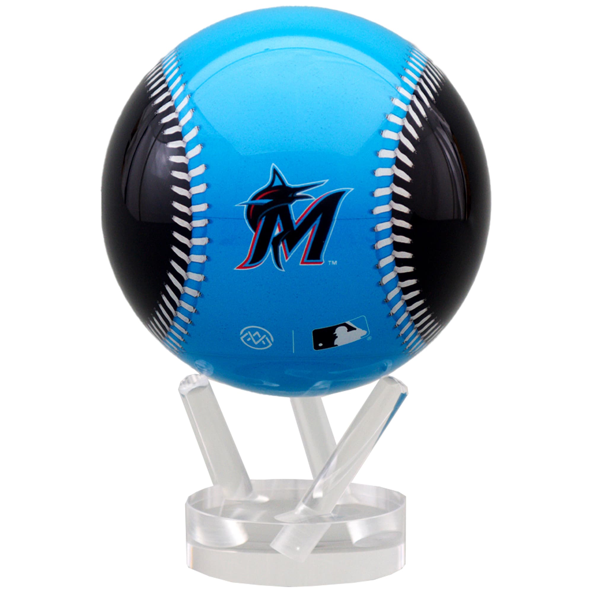 Alt View 1. MOVA - Miami Marlins 4.5" Globe - Multicolor.