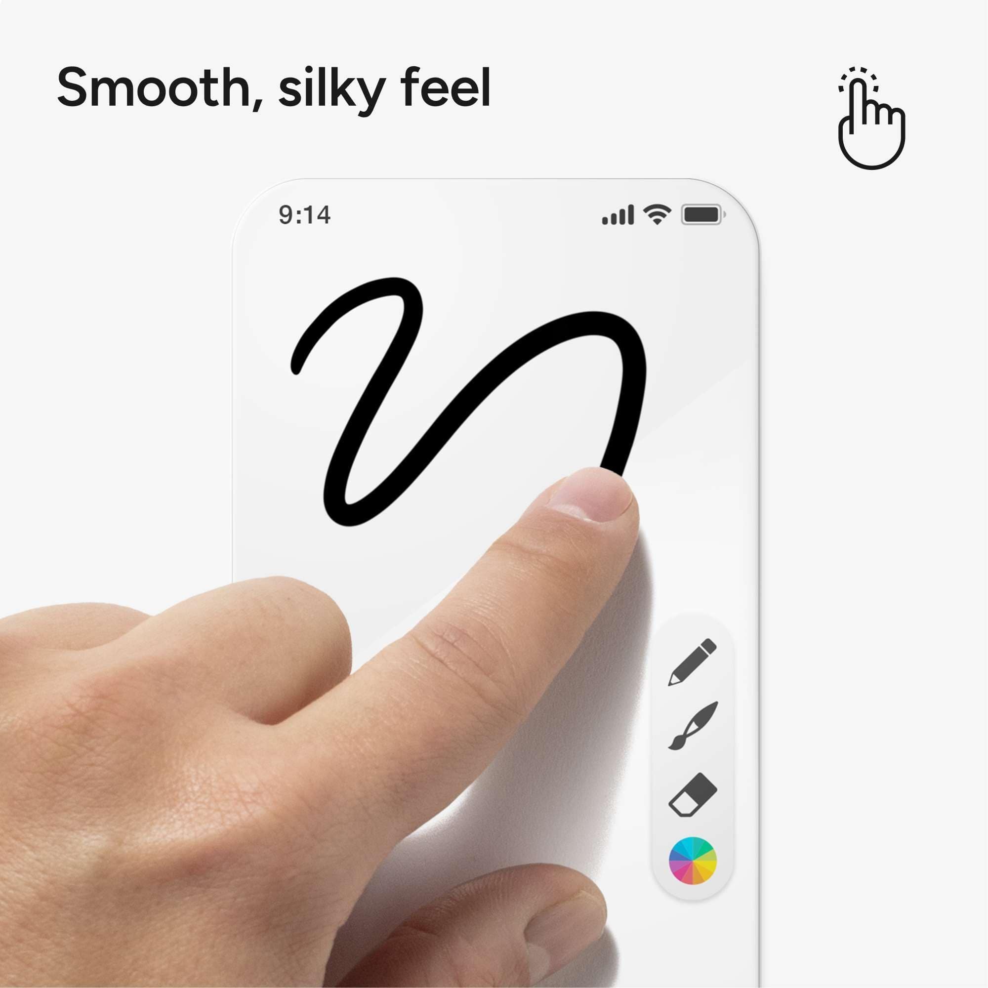 Smooth, silky feel
9:14