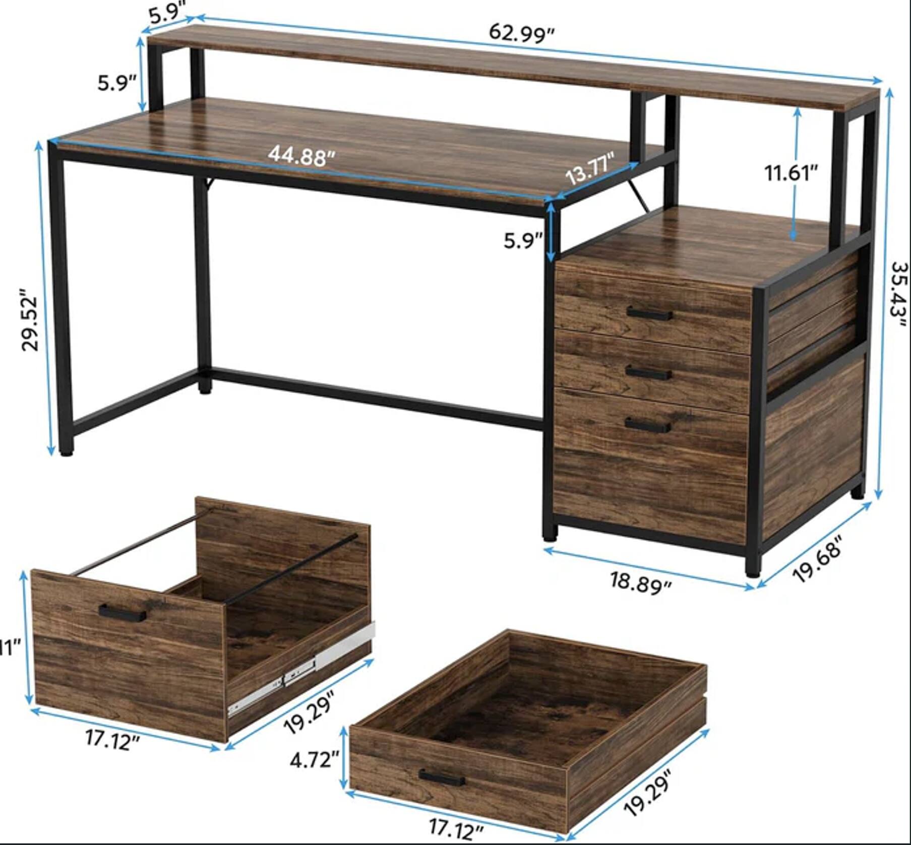 5.9" 62.99" 5.9" 44.88" 13.77" 11.61" 29.52" 5.9" 35.43" 18.89" 19.68" 1" 17.12" 19.29" 4.72" 17.12" 19.29"