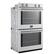Alt View 4. Forno Appliances - Vomero 30" Electric Convection Double Wall Oven - White.